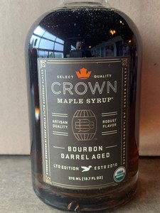 Crown Maple Bourbon Barrel Syrup 1