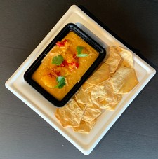 Roasted Red Pepper Hummus 1