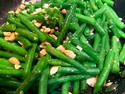 Green Beans with Kuhlman Cellars Herbed Almonds